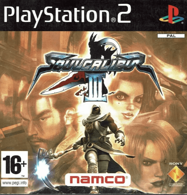 Soul Calibur II box art for Playstation 2